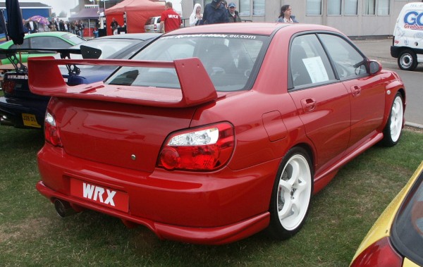 Subaru WRX Red 